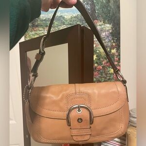 Vintage Coach Soho Flap Shoulder Bag